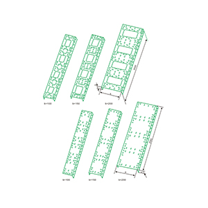 XQJ-ZH-01A、B組合式電纜橋架