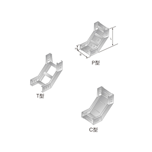 LQJ-05AT、P、C型鋁合金垂直下彎通