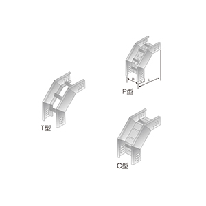 LQJ-06AT、P、C型鋁合金垂直上彎通